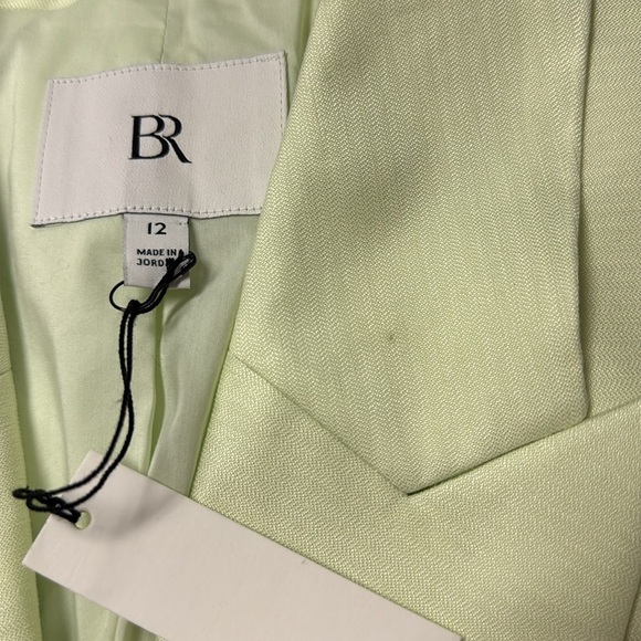 BANANA REPUBLIC HOURGLASS (NWT ITALIAN VISCOSE-LINEN BLAZER Sz 12 - Picture 16 of 16